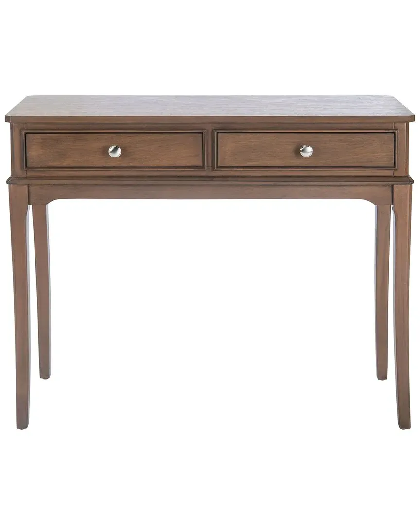 Opal 2-Drawer Console Table - Brown, Pine