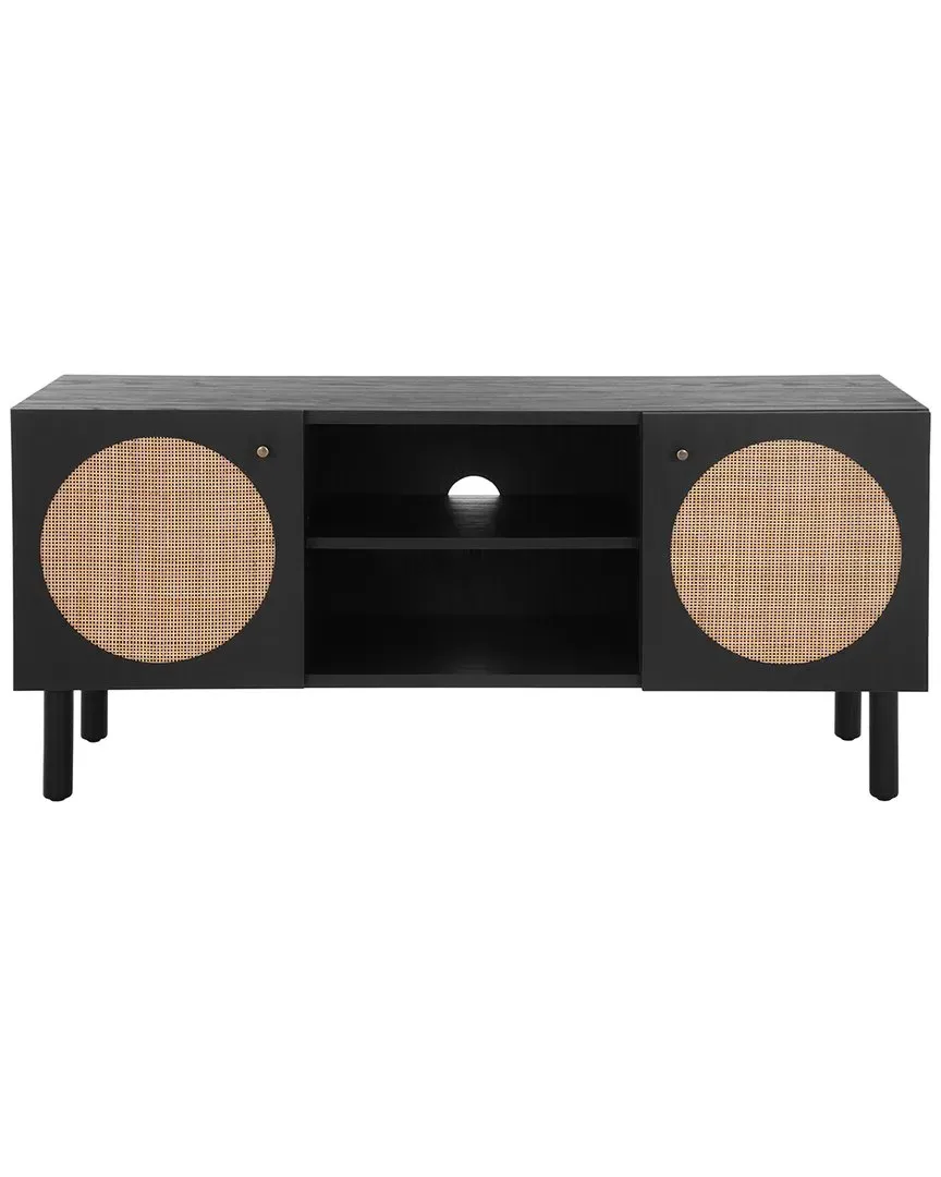 Ophelia 2-Door Media Stand - Black