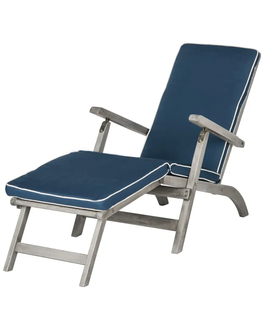 Palmdale Outdoor Lounge Chair - Grey, Acacia image