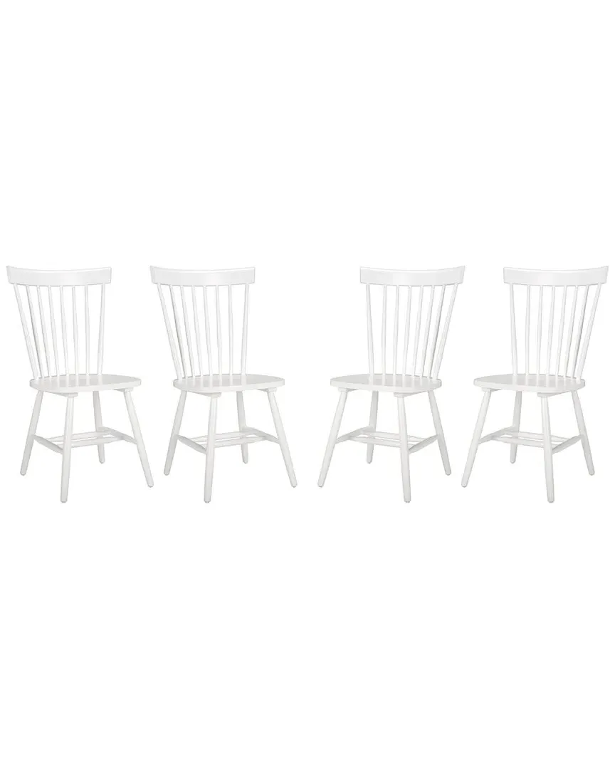 Parker Spindel Side Chair - White, Wood