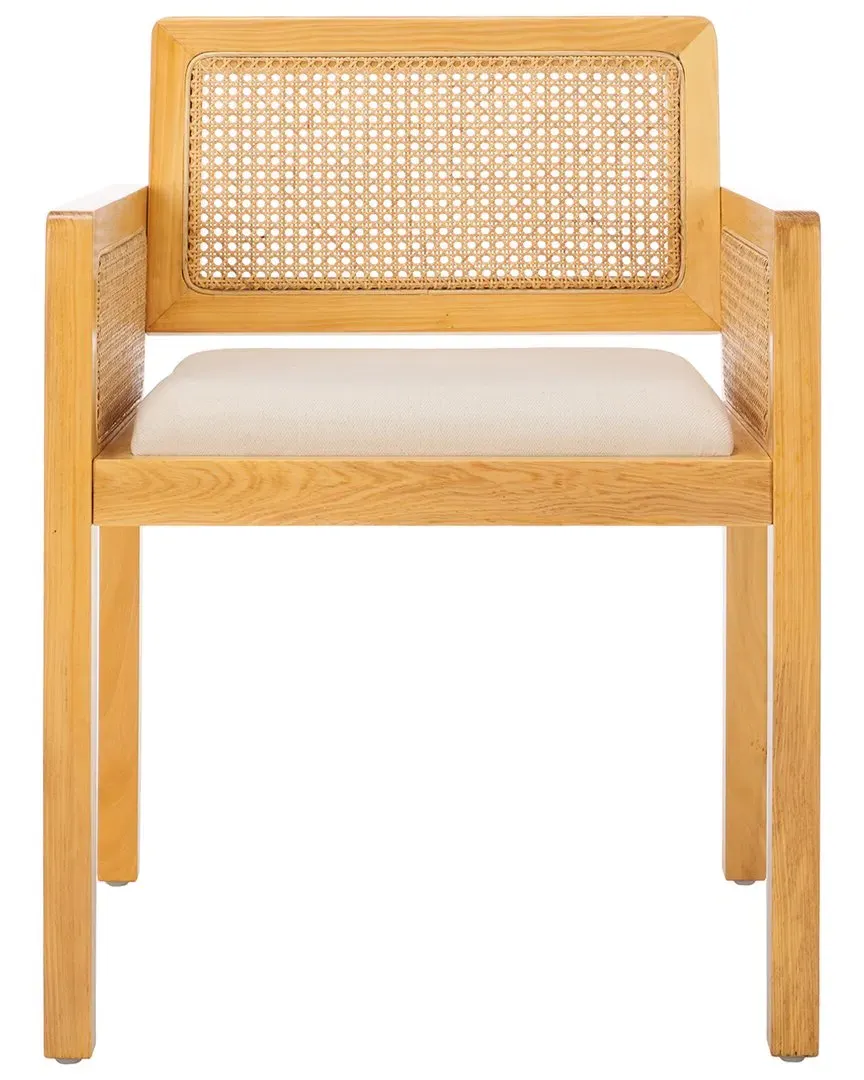 Patrina Armed Dining Chair - Natural, Wood