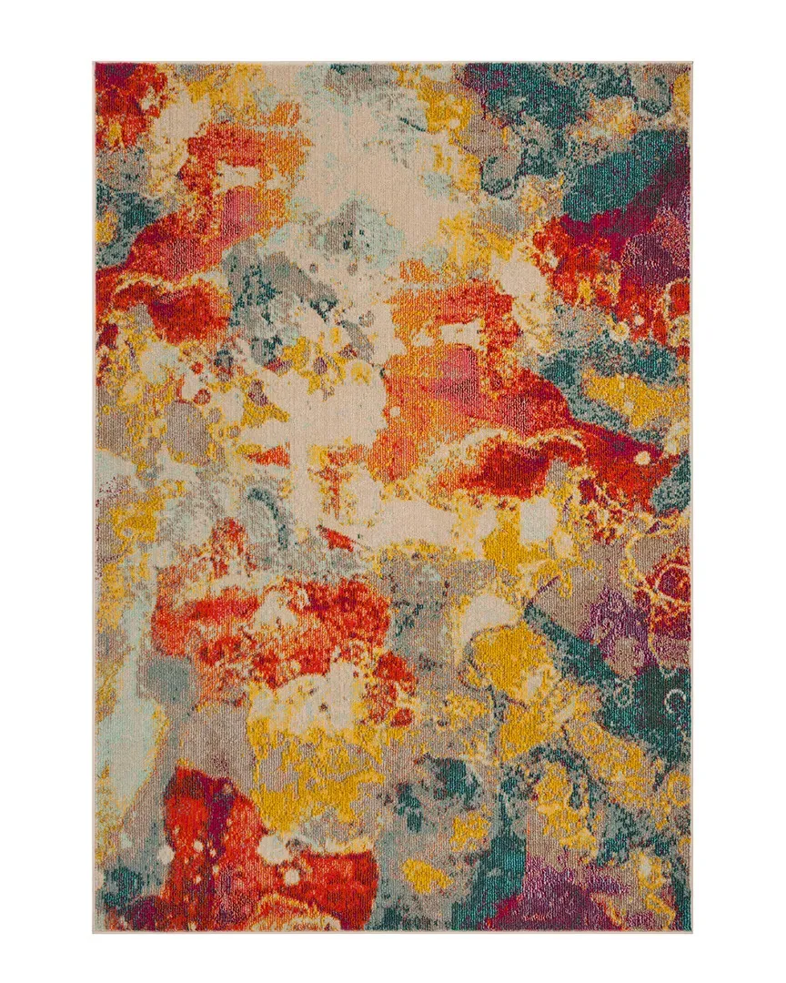 Phoenix Power Loomed Rug - Blue, Polypropylene