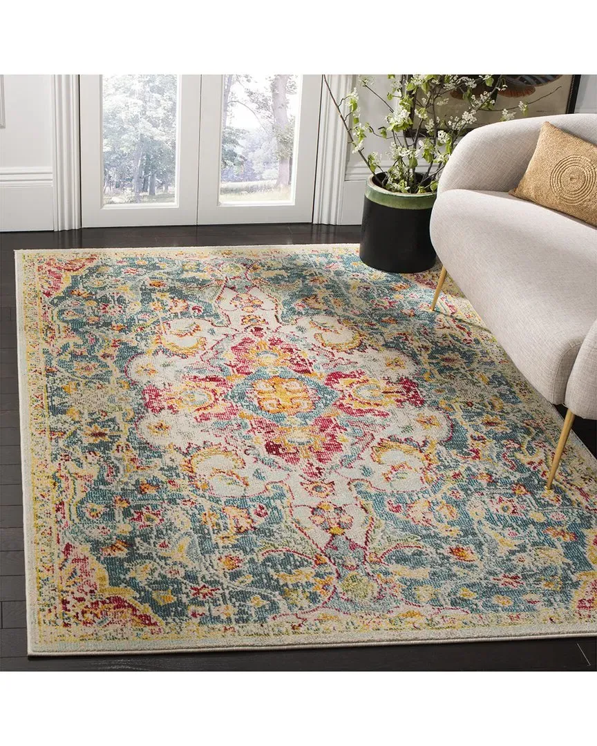 Phoenix Power Loomed Rug - Blue, Polypropylene