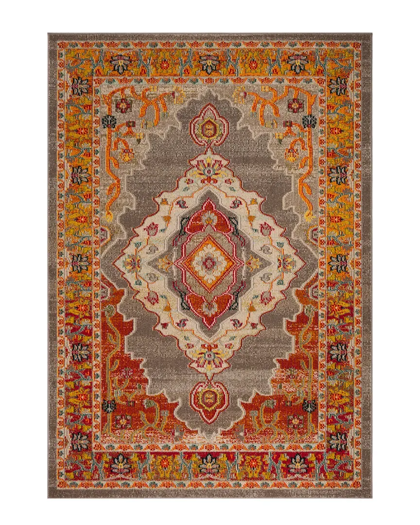 Phoenix Power Loomed Rug - Orange, Polypropylene image