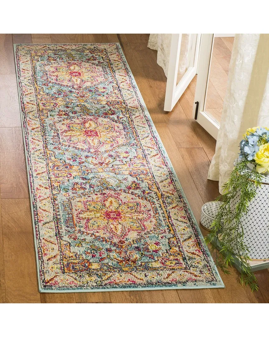 Phoenix Power Loomed Rug - Turquoise, Polypropylene