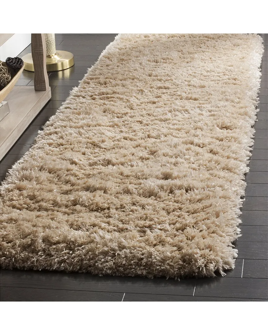 Polar Shag Rug - Light Beige, Polyester image