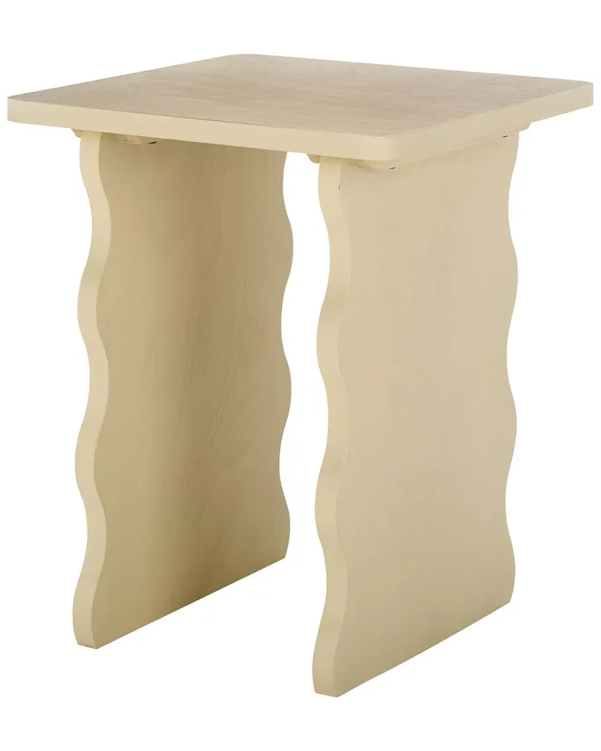 Preslyn Accent Table - Sand, Pine Wood