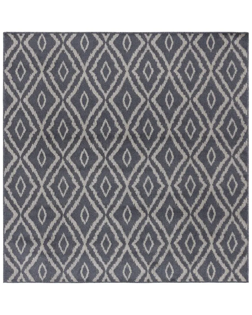 Pyramid Area Rug - Charcoal, Polypropylene