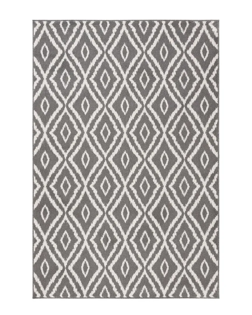 Pyramid Area Rug - Charcoal, Polypropylene