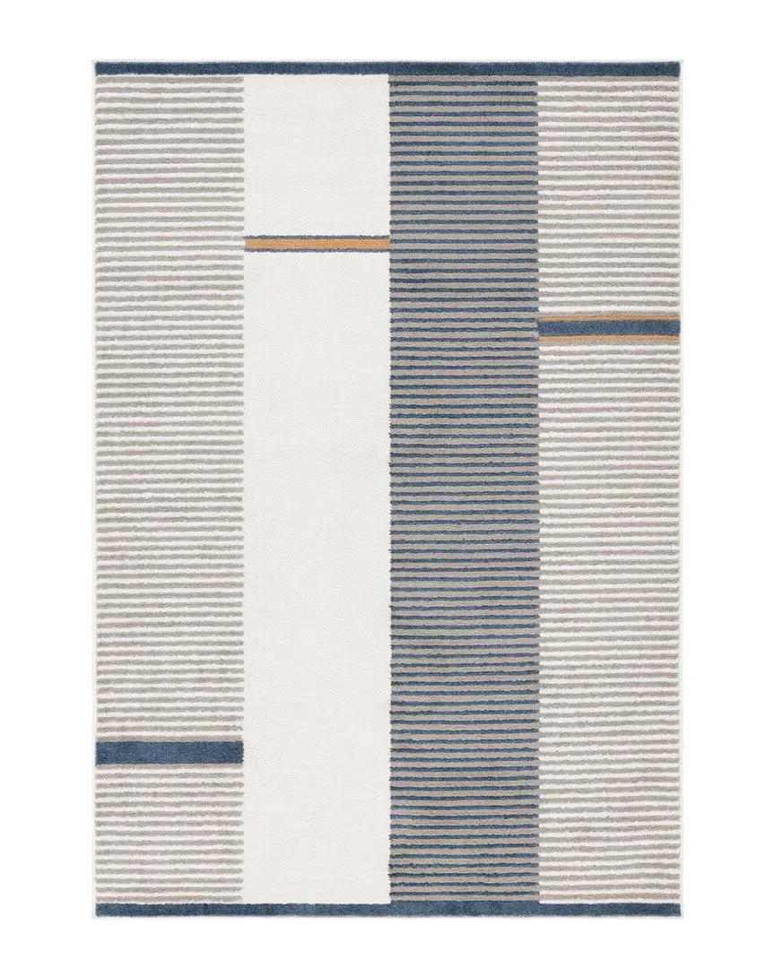 Pyramid Area Rug - Grey, Polypropylene