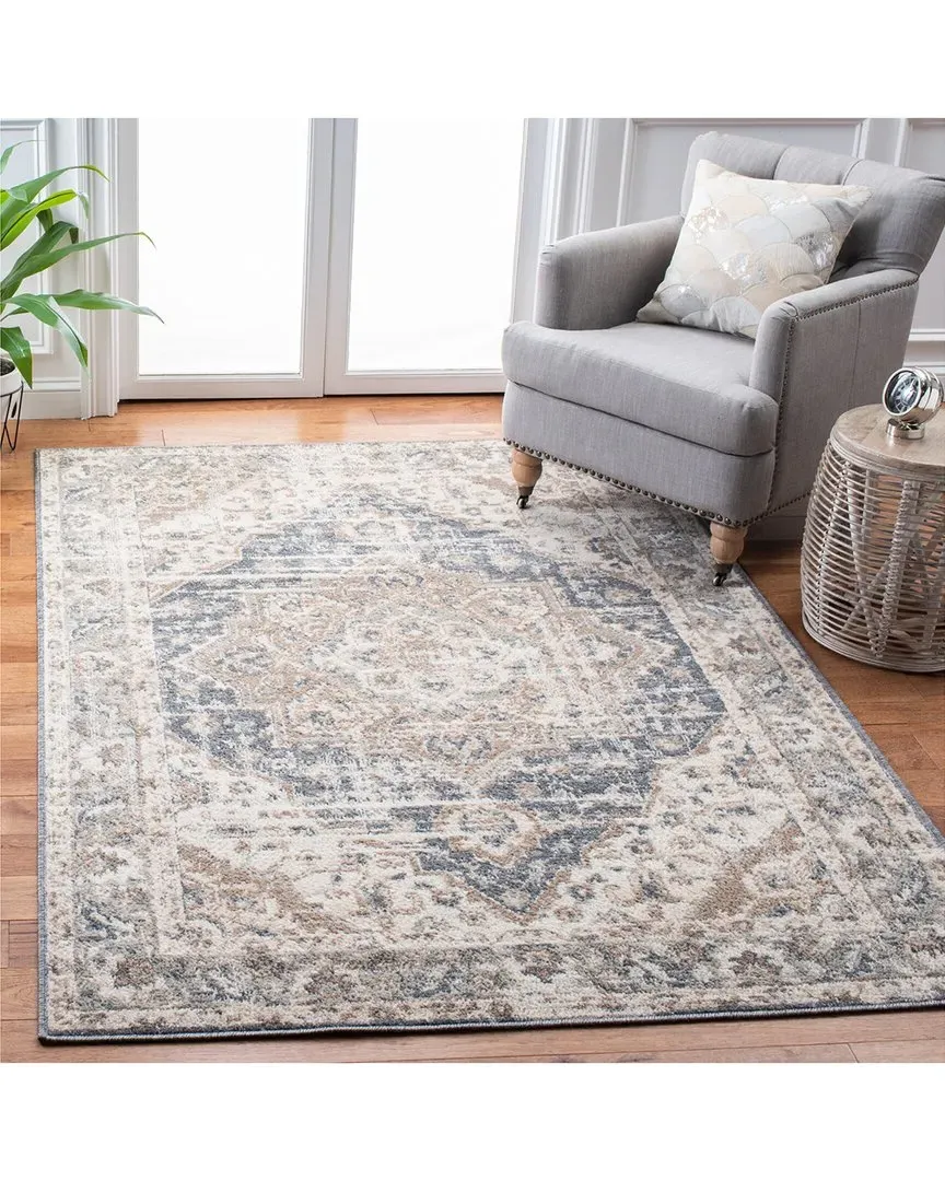 Pyramid Area Rug - Ivory, Polypropylene