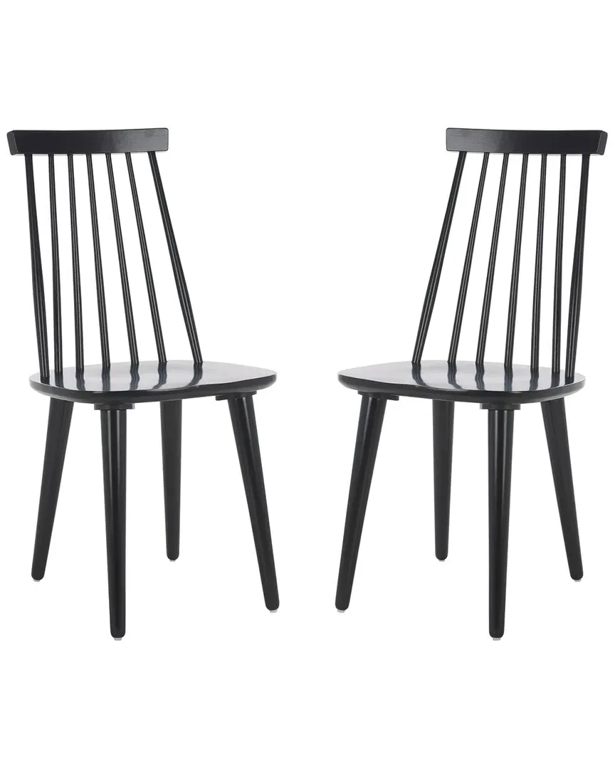 Raylin Dining Chairs - Black, Wood image