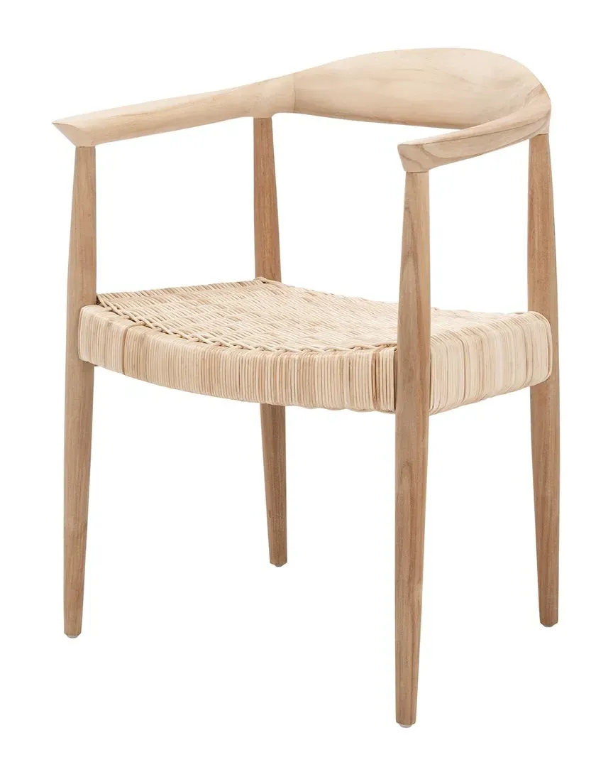 Renga Rope Rattan Accent Chair - Natural Teak