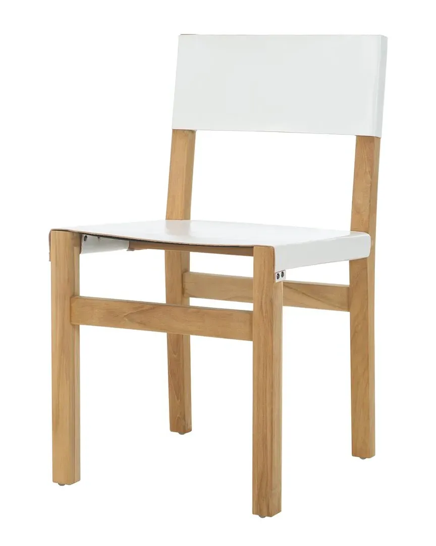 Romee Dining Chair - White, Teak