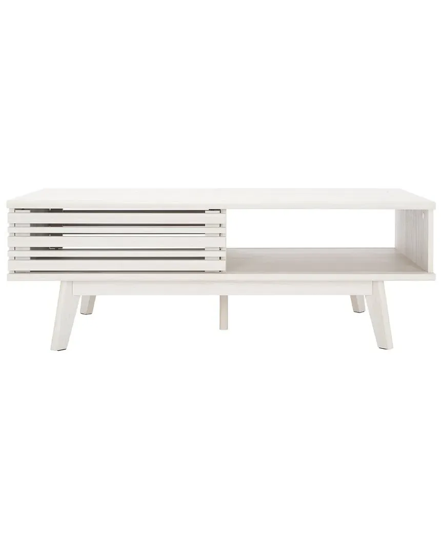 Rori Shelf Coffee Table - White