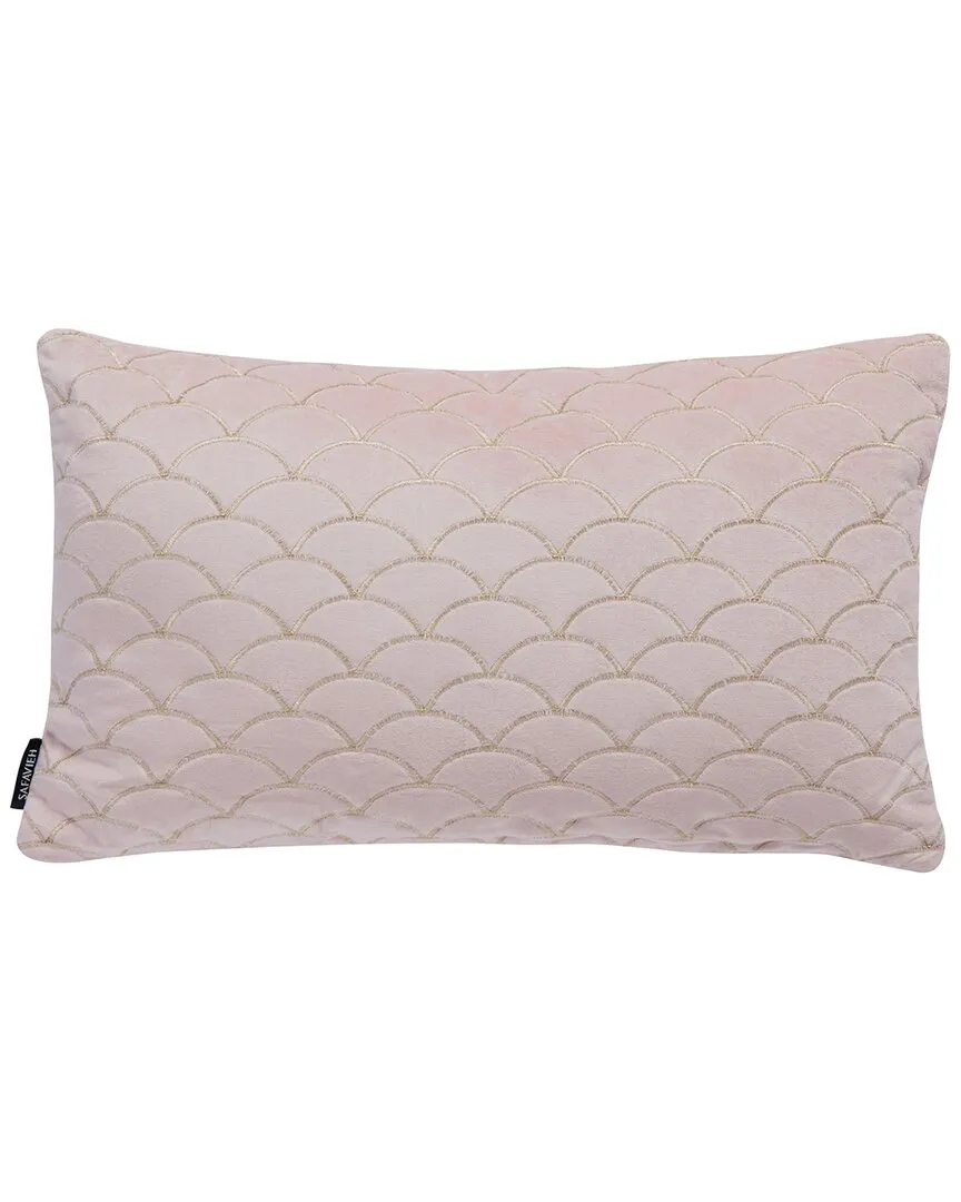 Roselen Pillow - Blush, Cotton Velvet image