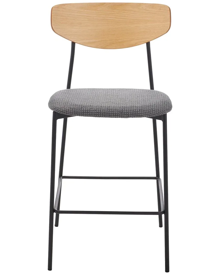 Ryker Counter Stool - Oak, Metal