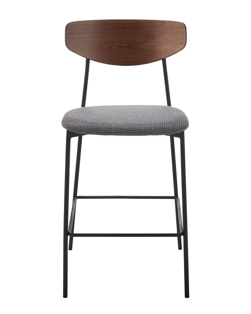 Ryker Counter Stool - Walnut, Metal image