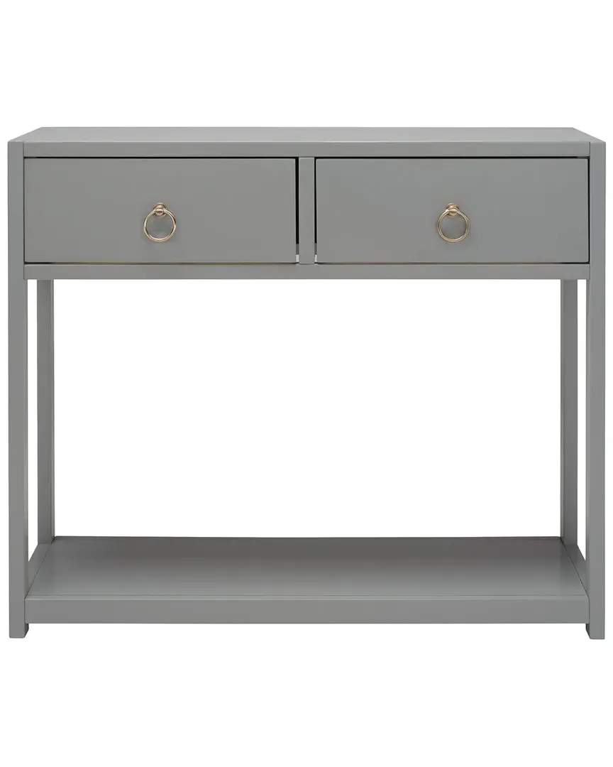 Sadie Console Table with 2 Drawers - Grey