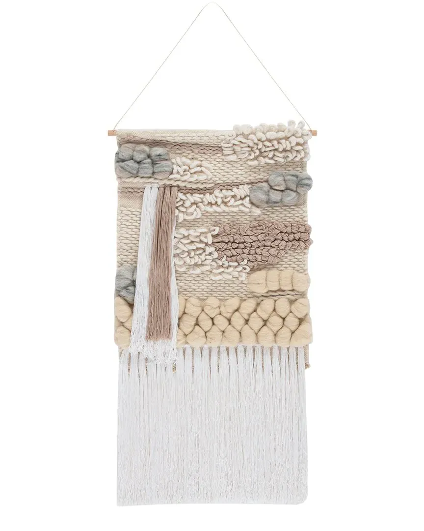 Sedona Florica Woven Wall Art - Wool, Bamboo