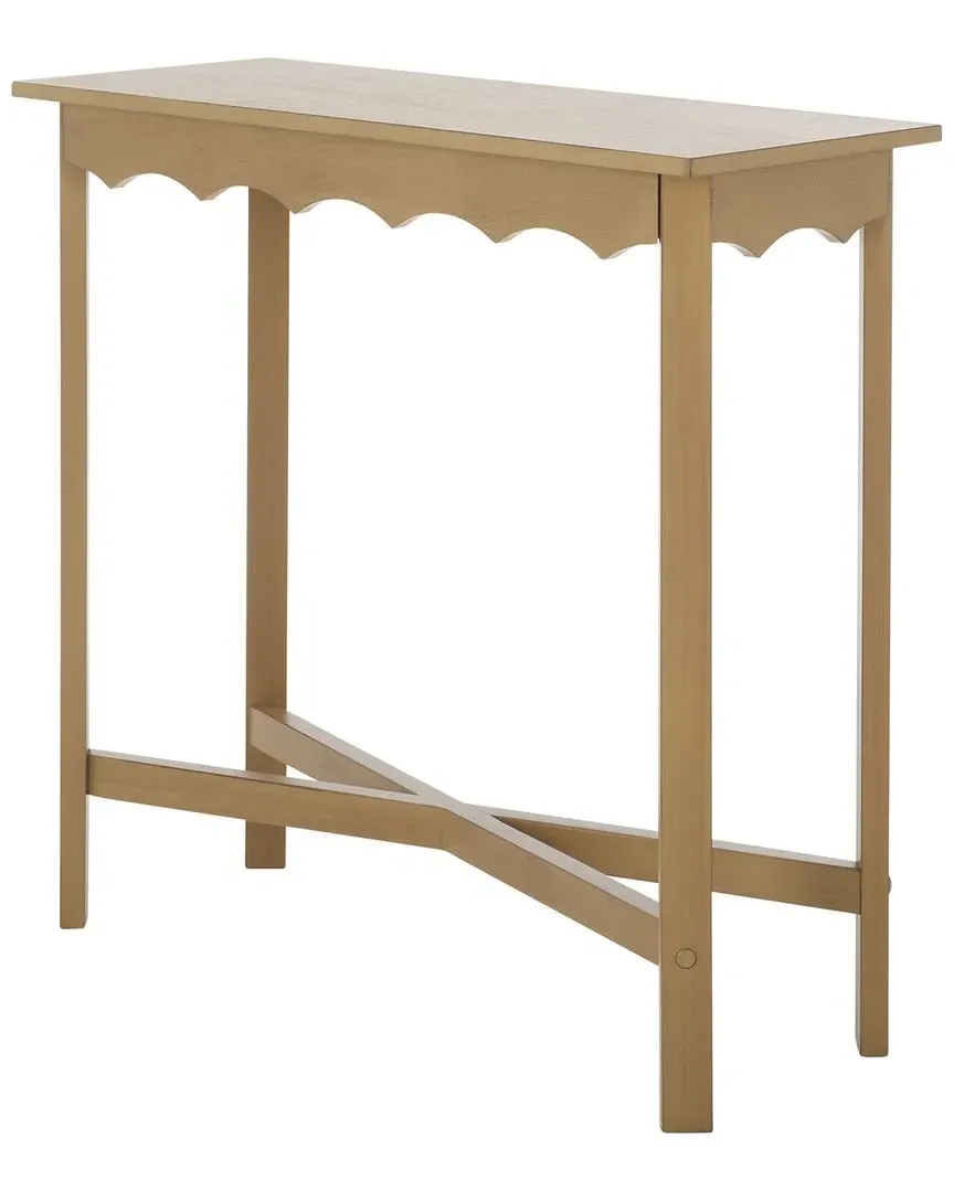 Seraphina Rectangle Console - Desert Brown, Pine Wood image