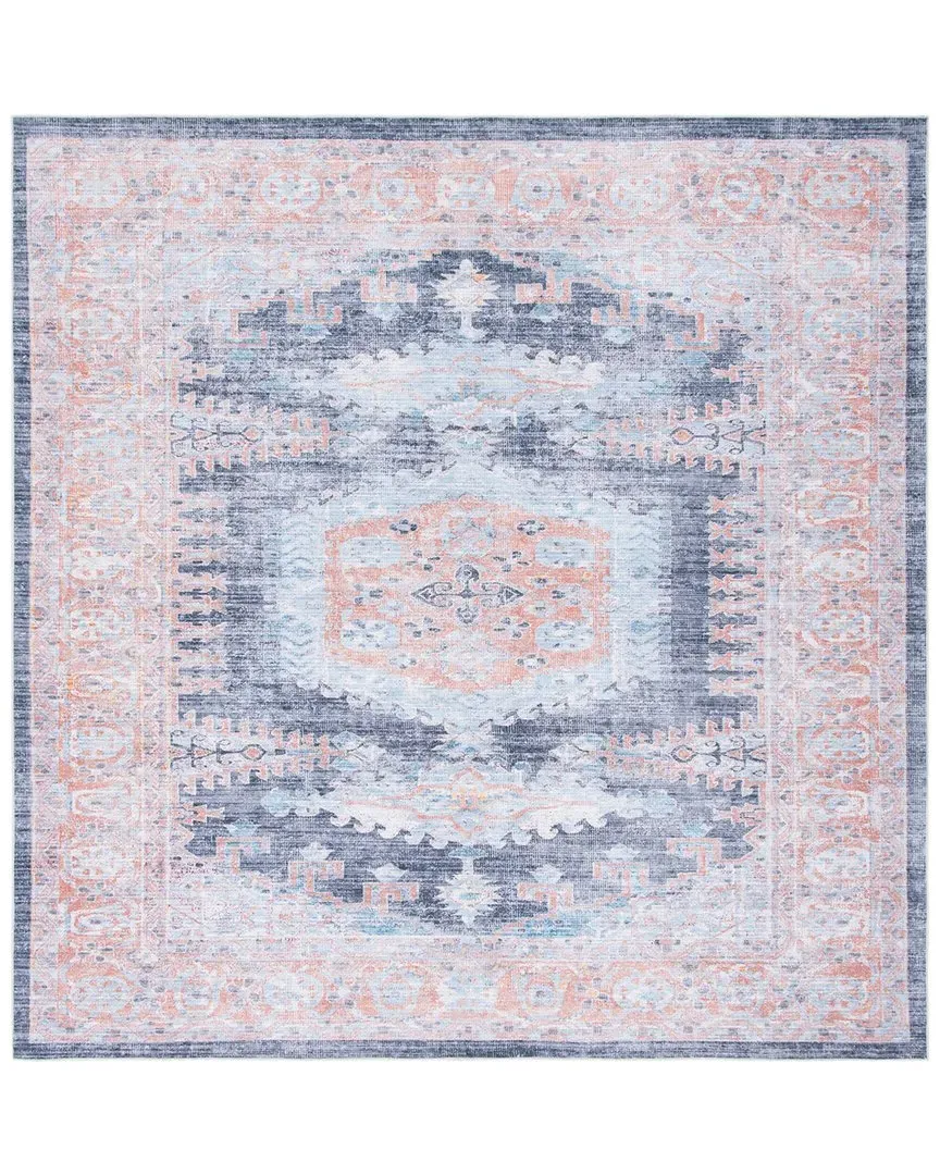 Serapi Machine-Washable Rug - Red, Chenille