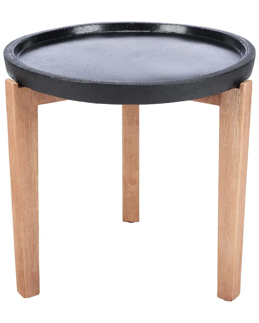 Serka Indoor/Outdoor Side Table - Natural, Acacia image