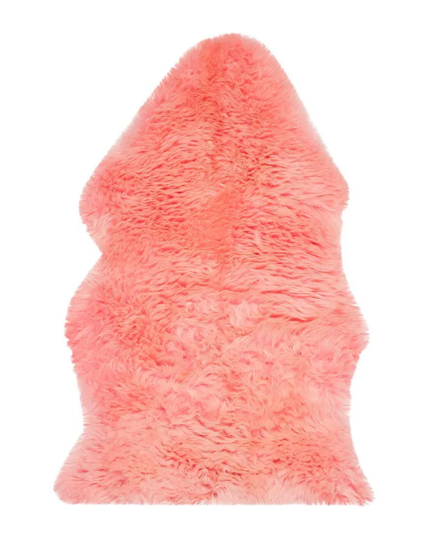 Sheepskin Rug - Pink