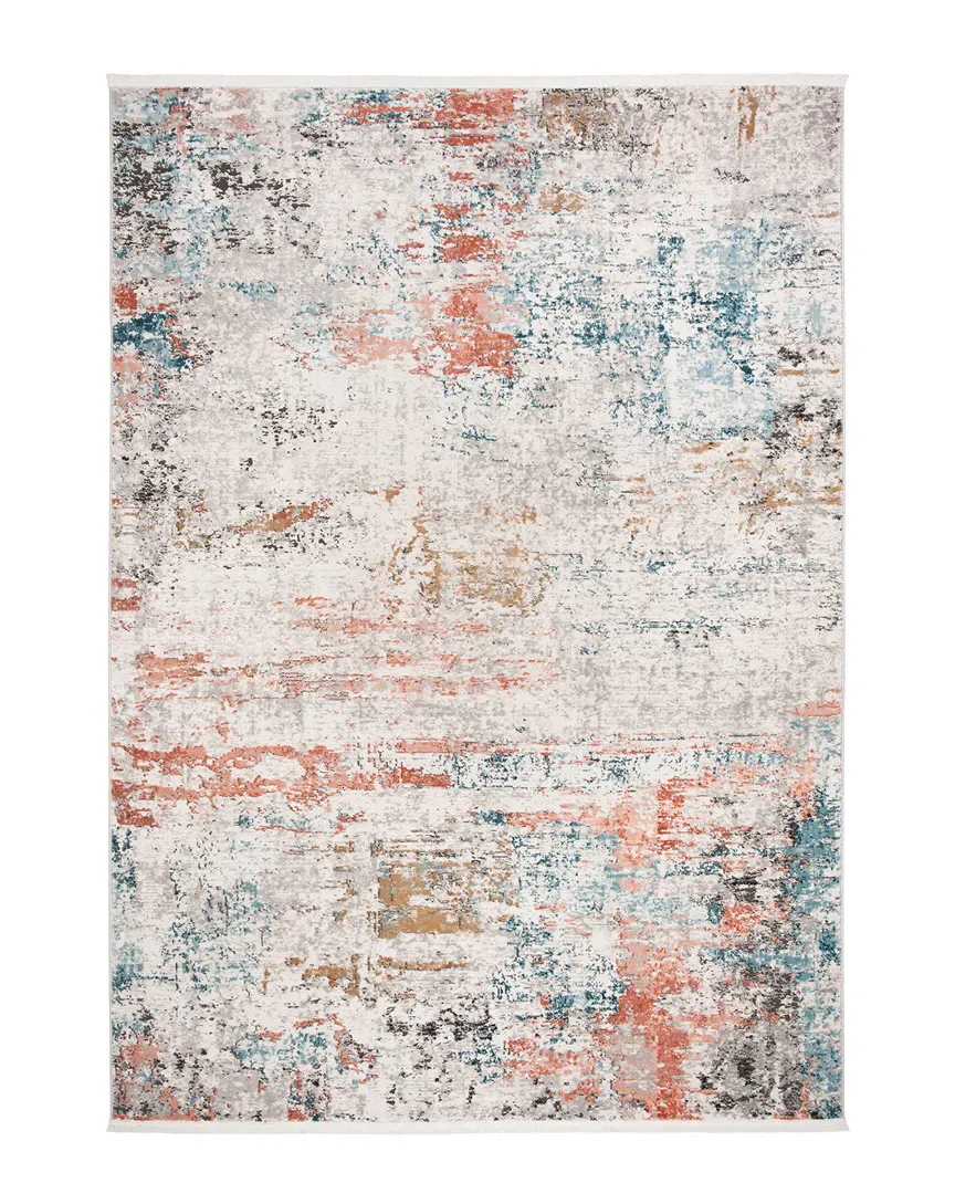 Shivan Rug - Grey/Pink, Polypropylene image