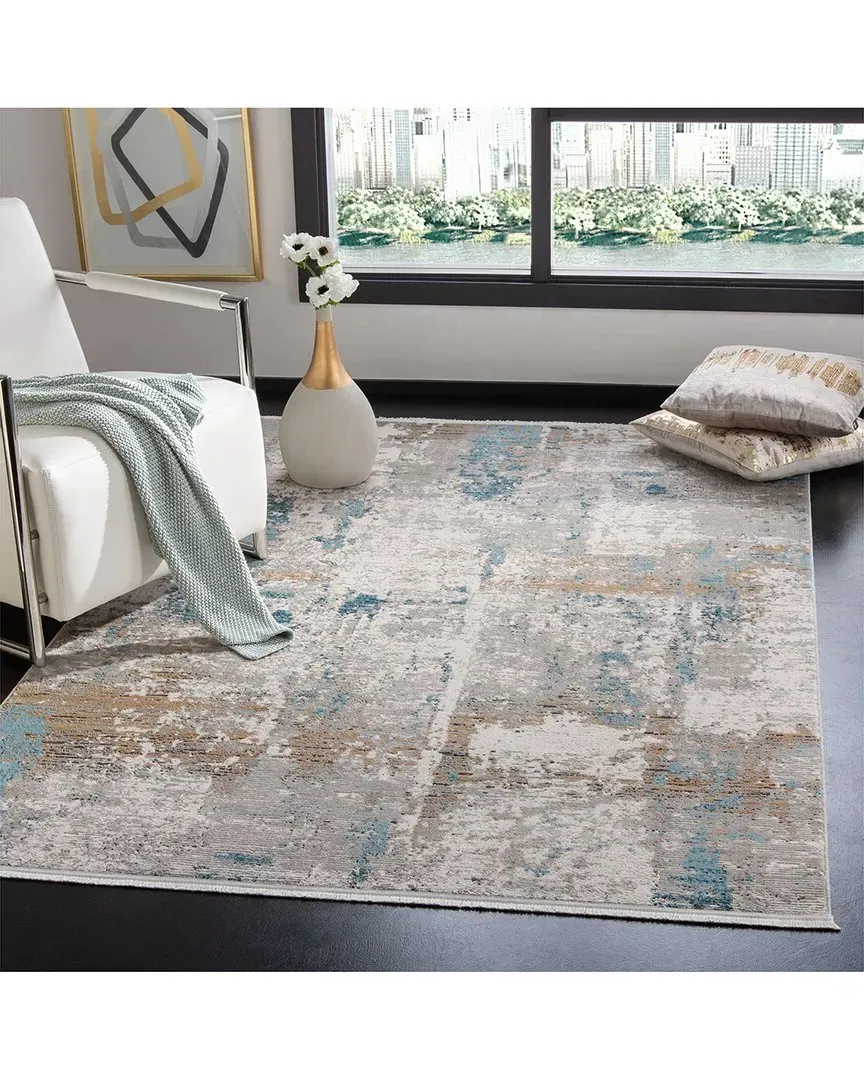 Shivan Rug - Ivory/Grey, Polypropylene