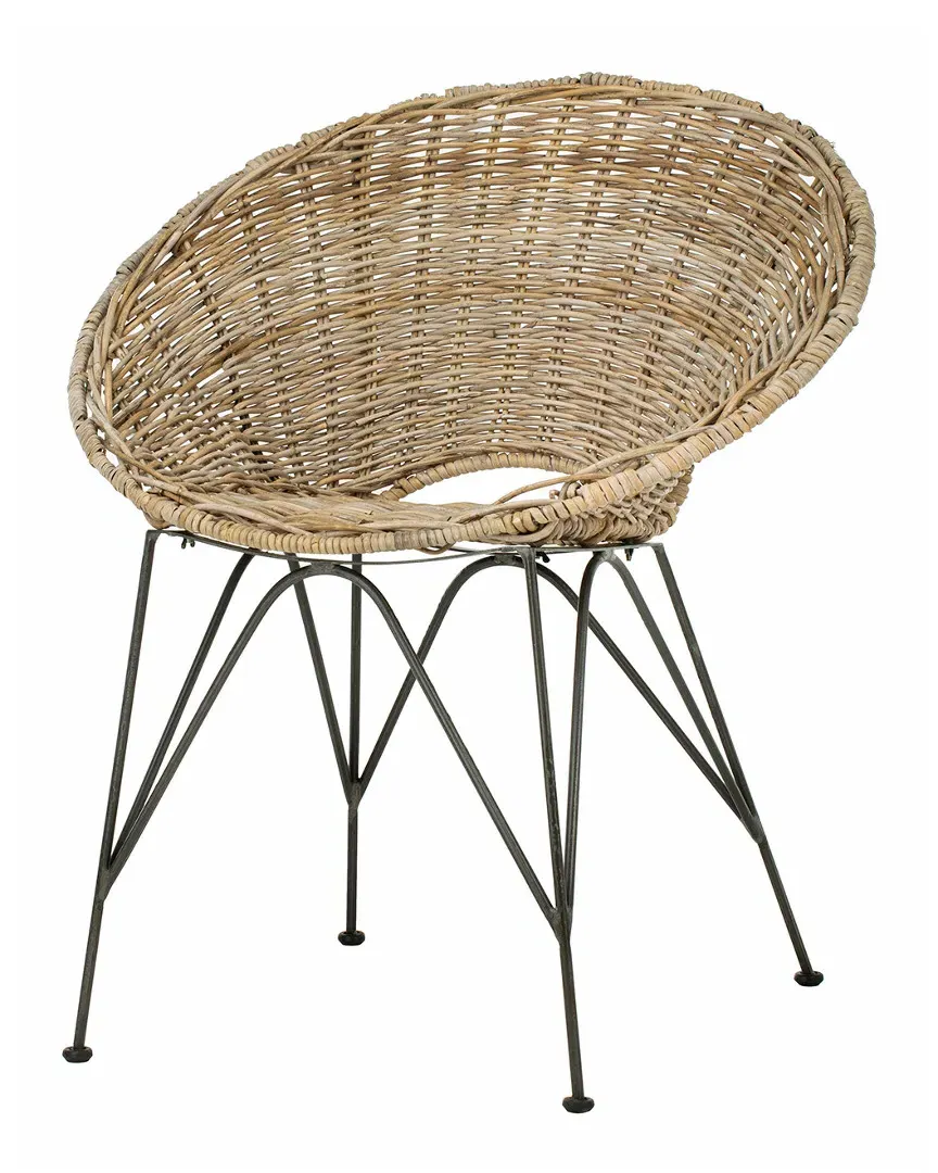 Sierra Rattan Accent Chair - Grey image