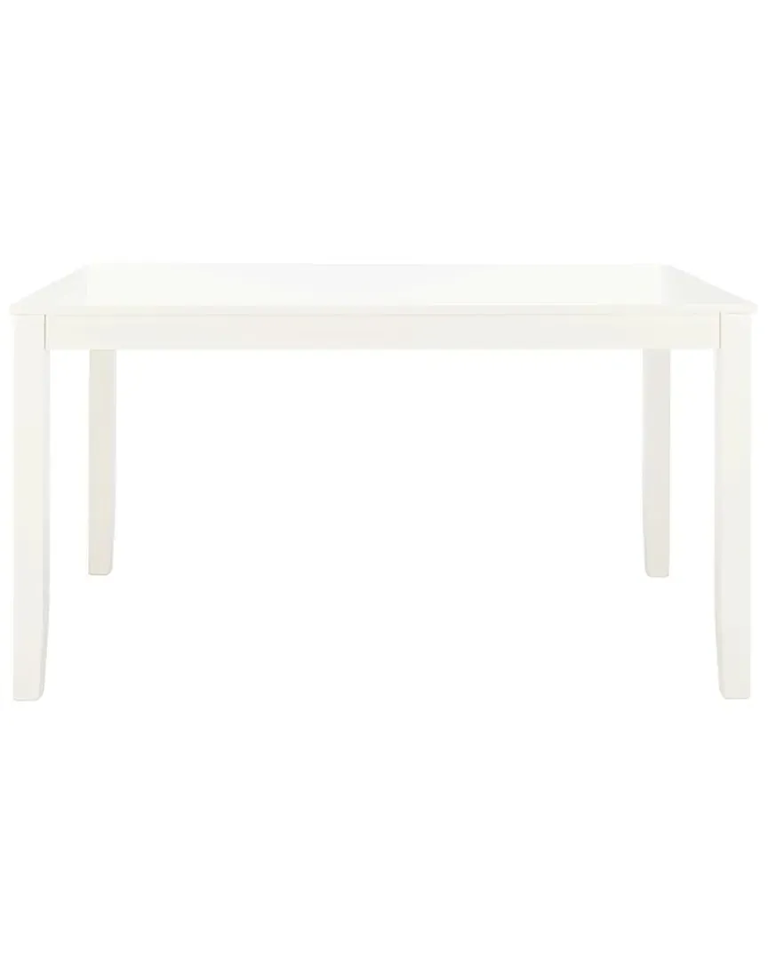 Silio Rectangle Dining Table - White image