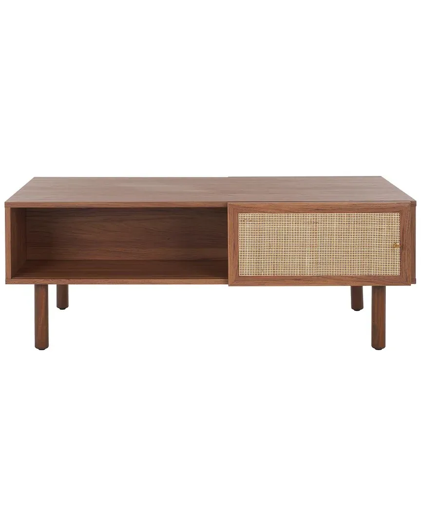 Silvanna 2-Door Coffee Table - Brown, Walnut image