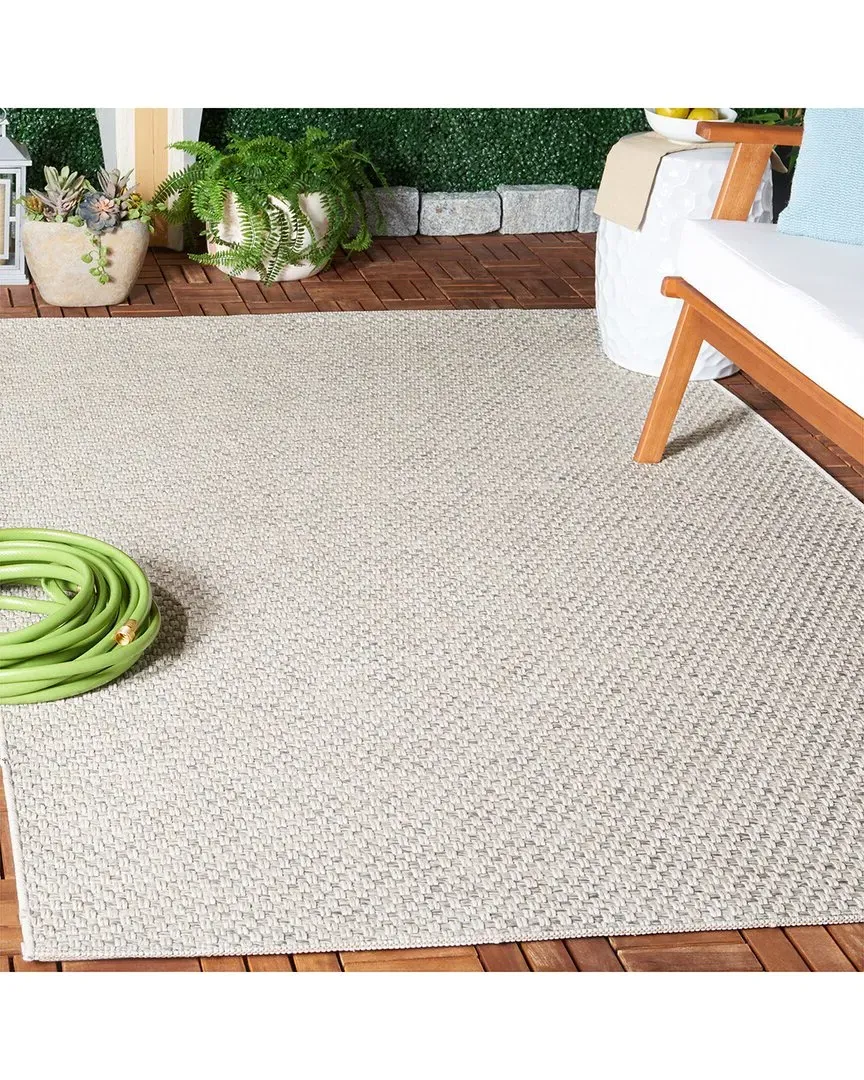 Sisal All-Weather Indoor/Outdoor Rug - Grey, Polypropylene
