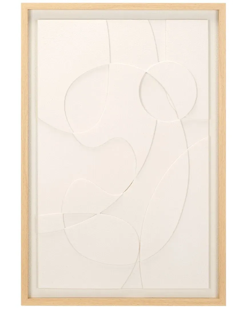 Snow Day Trails 24x36 Wall Art - White