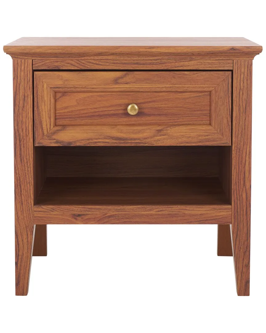 Sondra 2-Drawer Nightstand - Walnut, Wood
