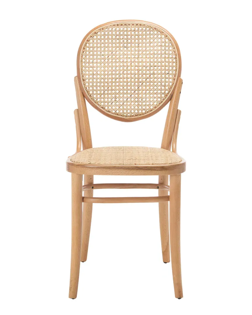 Sonia Set of 2 Cane Dining Chairs - Natural, Beech
