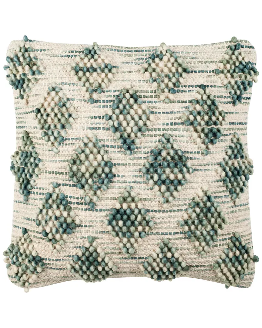 Space Dye Pillow - Aqua, Fabric image