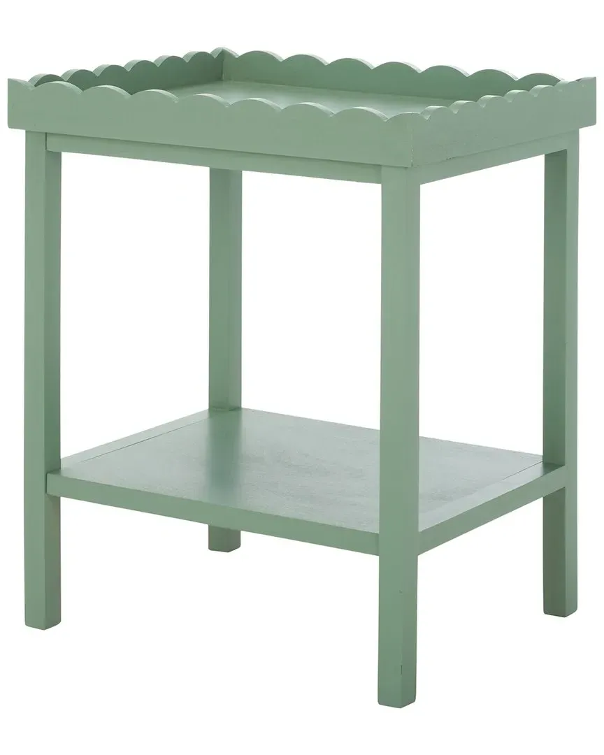 Starlyn Accent Table - Sage, Pine Wood