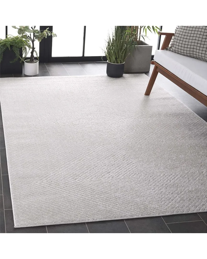 Stella Linden Indoor/Outdoor Rug - Ivory, Polypropylene