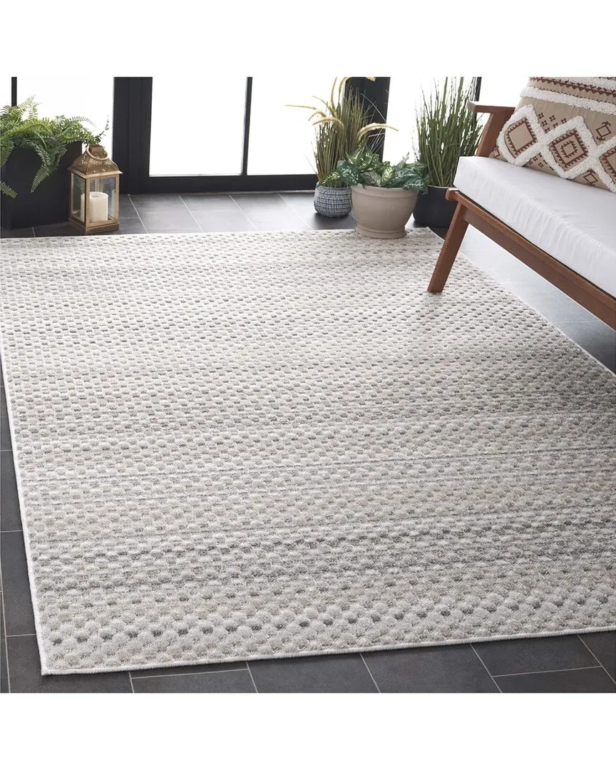 Stella Meldra Indoor/Outdoor Rug - Beige, Polypropylene