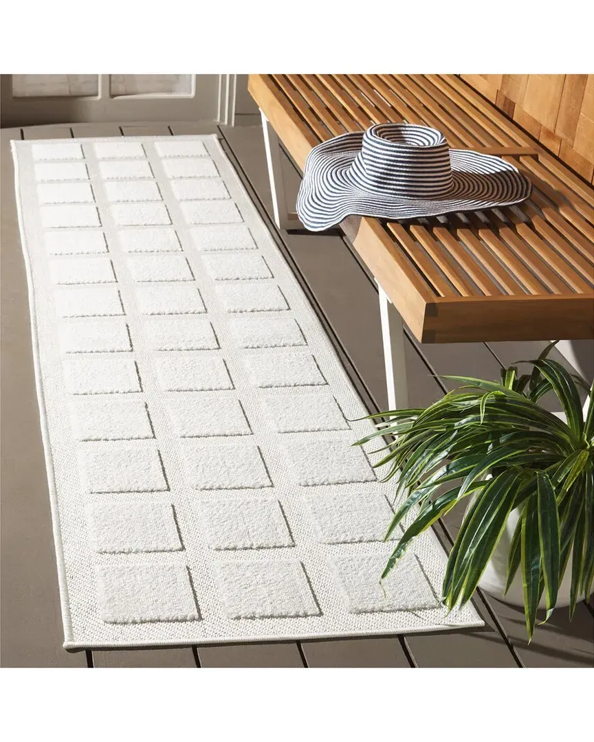 Stella Olina Indoor/Outdoor Rug - Ivory, Polypropylene