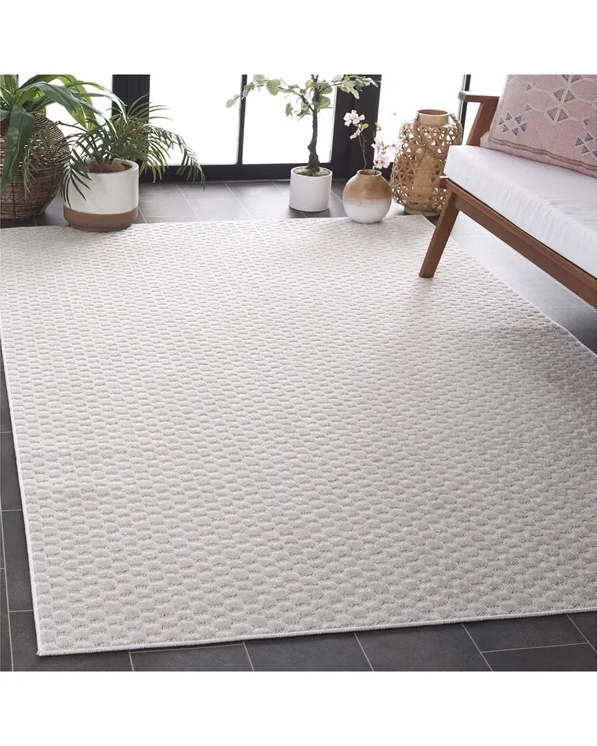 Stella Valira Indoor/Outdoor Rug - Ivory, Polypropylene