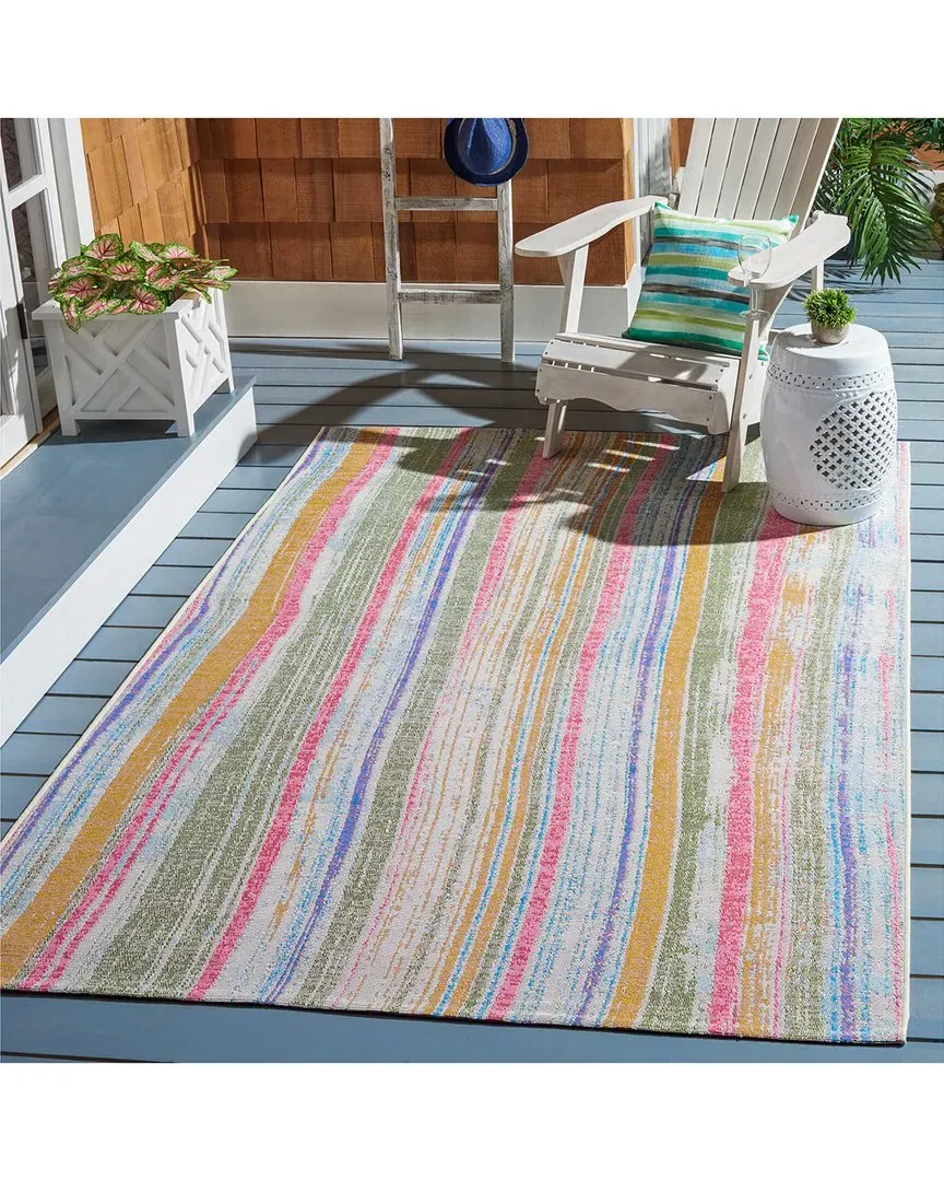 Summer Clyra Power-Loomed Indoor/Outdoor Rug - Ivory