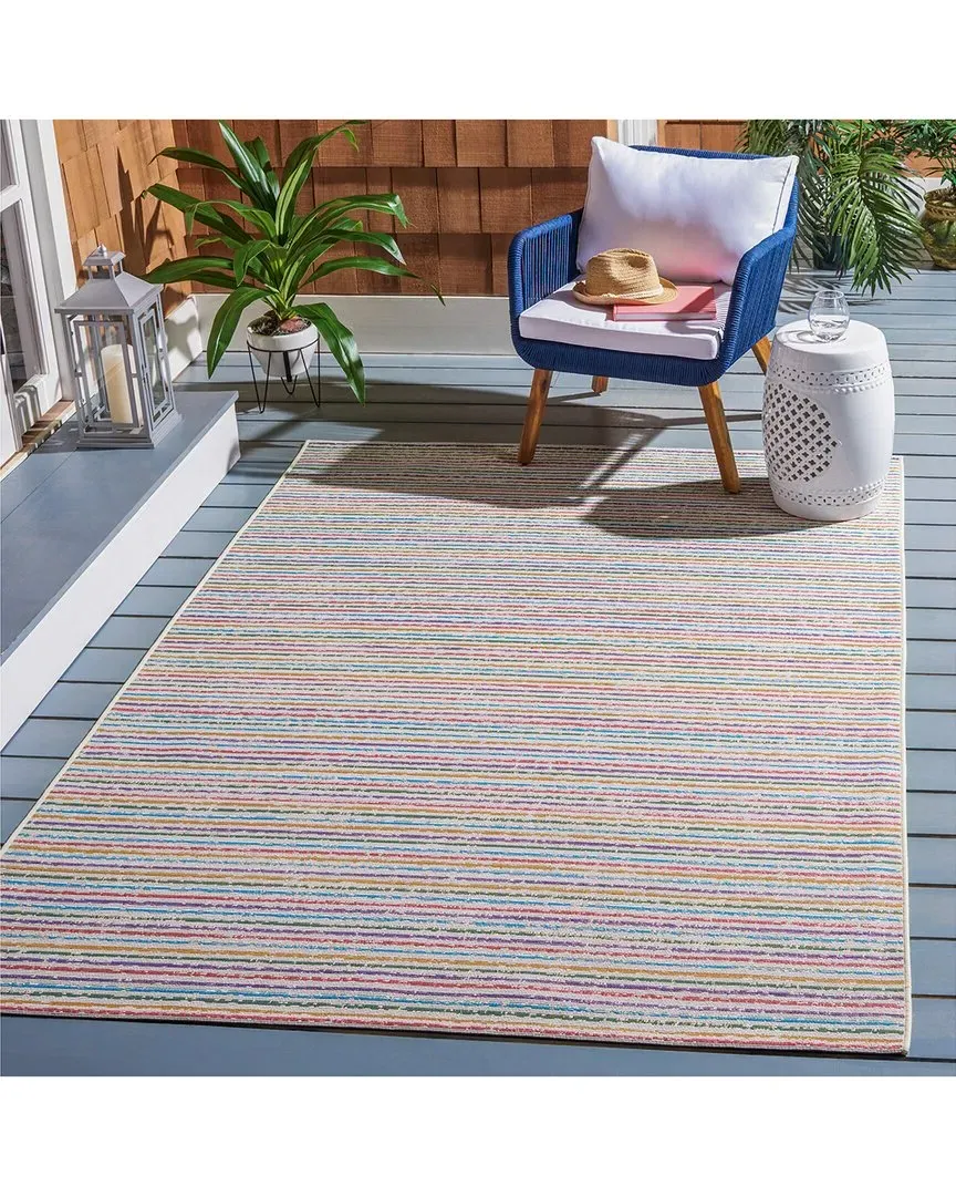 Summer Lustra Power-Loomed Indoor/Outdoor Rug - Ivory