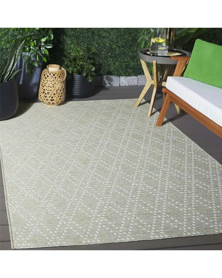 Sunset Gletri Power-Loomed Indoor/Outdoor Rug - Green