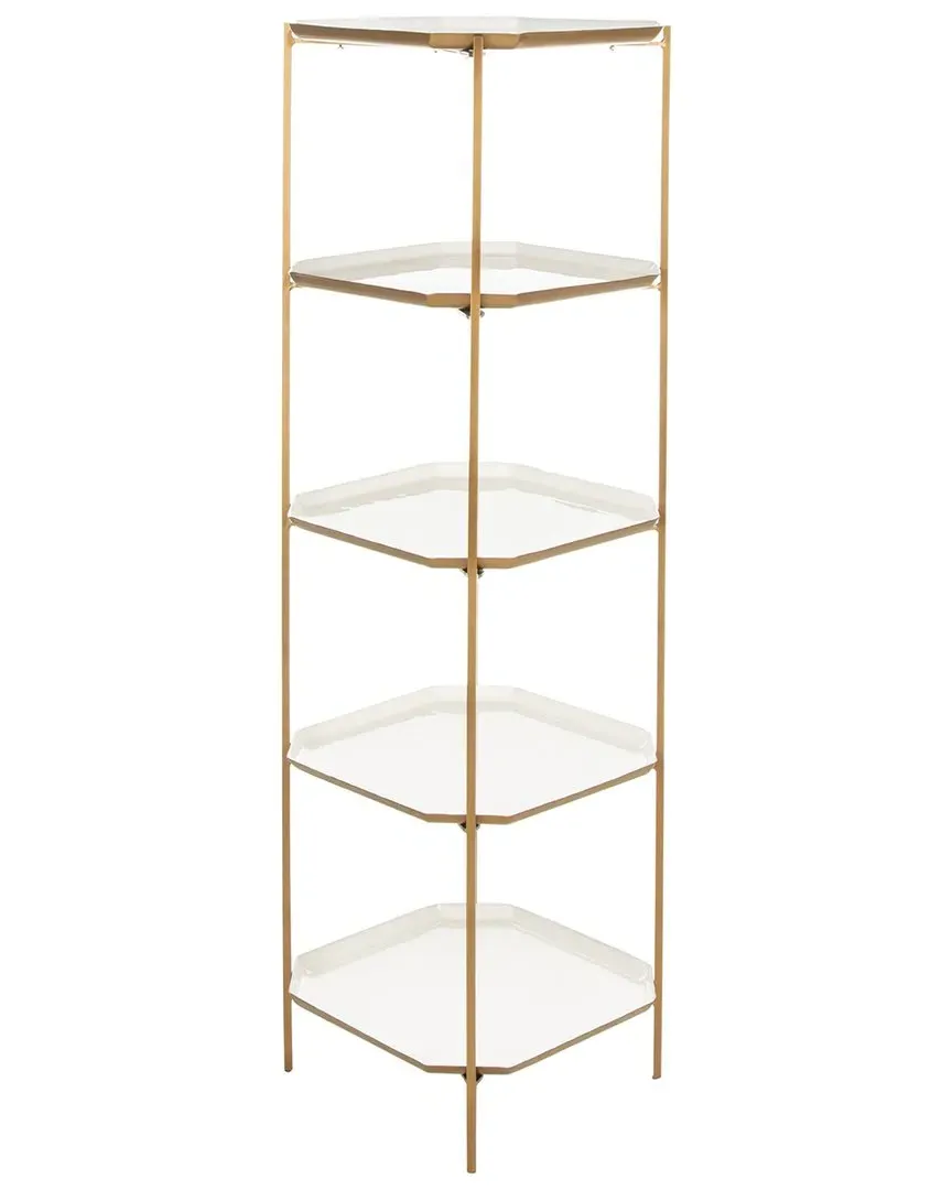 Sylvie 5 Tier Etagere - White, Metal image