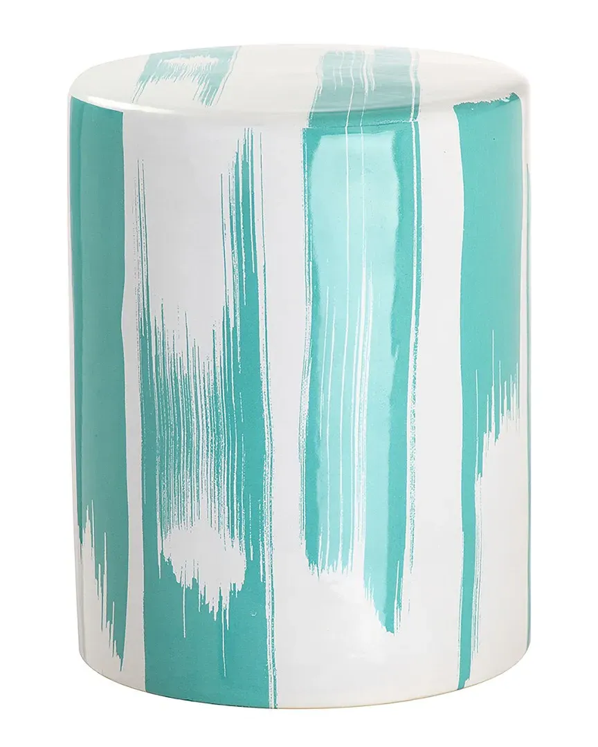 Talon Garden Stool - Blue, Ceramic image