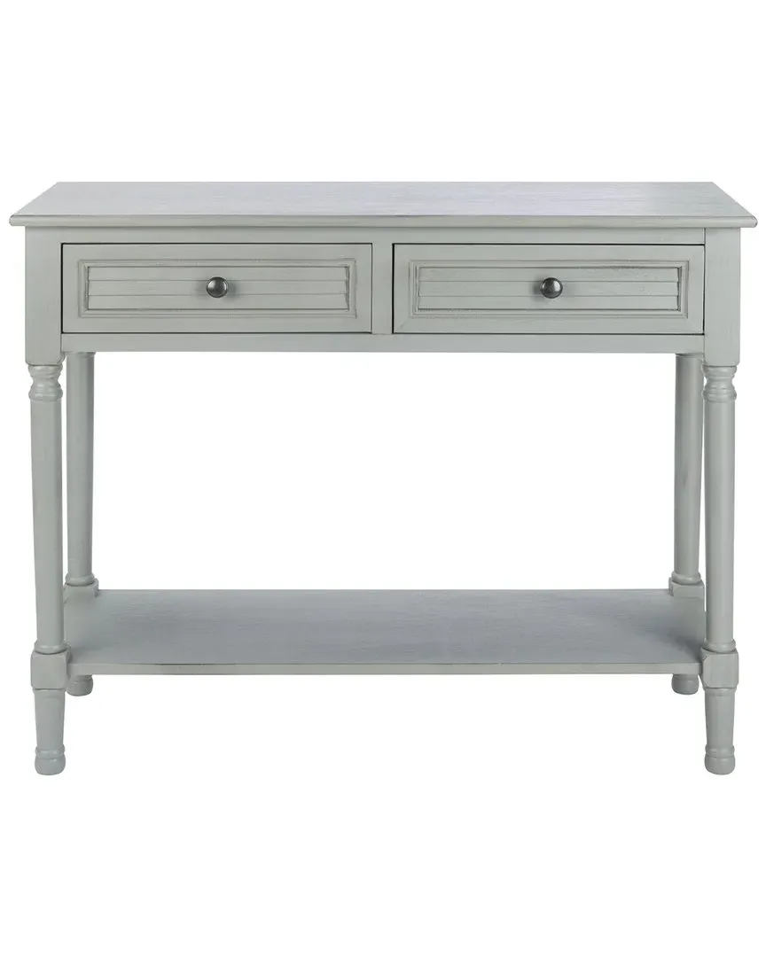 Tate 2-Drawer Console Table - Grey, Pine