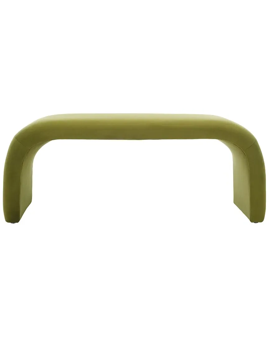 Tenko Bench - Olive, Velvet